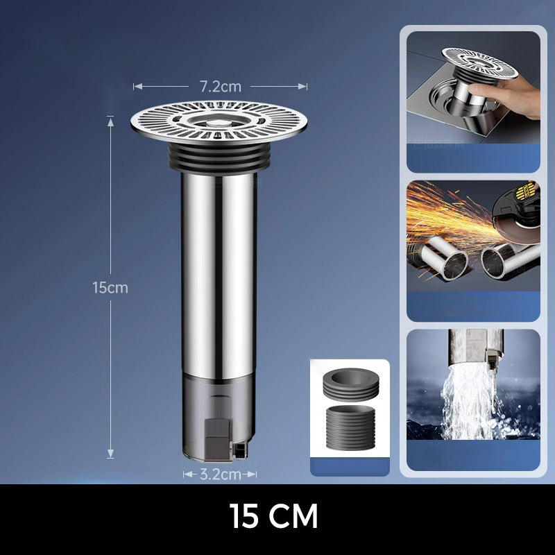 Round Extended Floor Drain for Bathroom