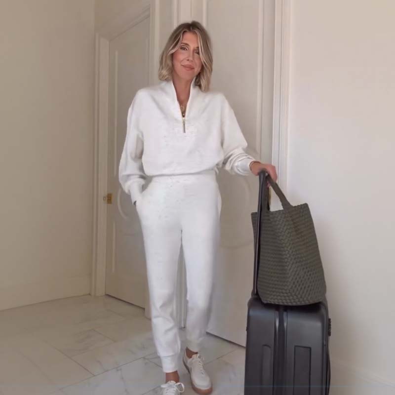 Women's Trendy Top & Pants Two-Piece Set