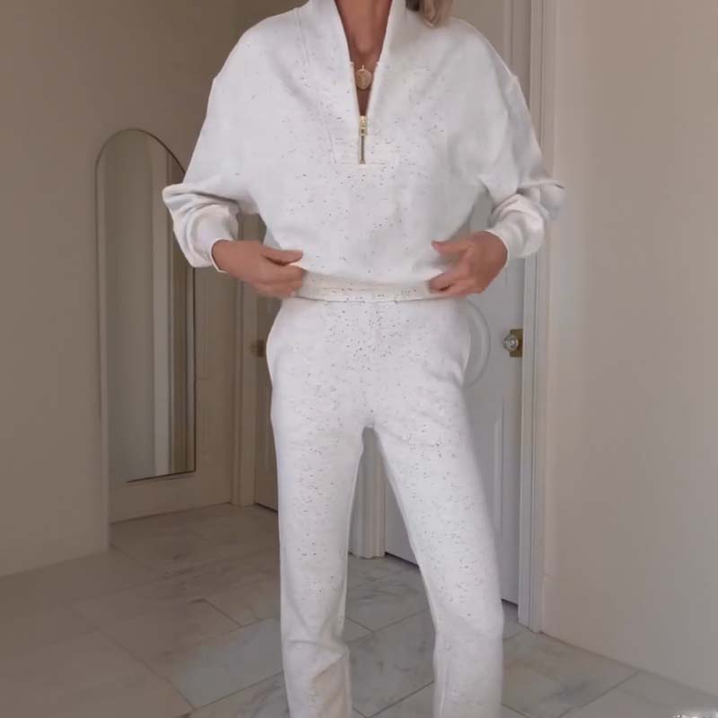 Women's Trendy Top & Pants Two-Piece Set
