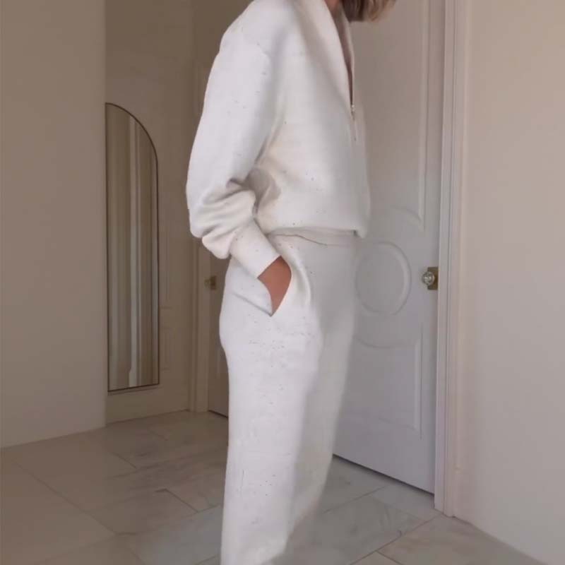Women's Trendy Top & Pants Two-Piece Set