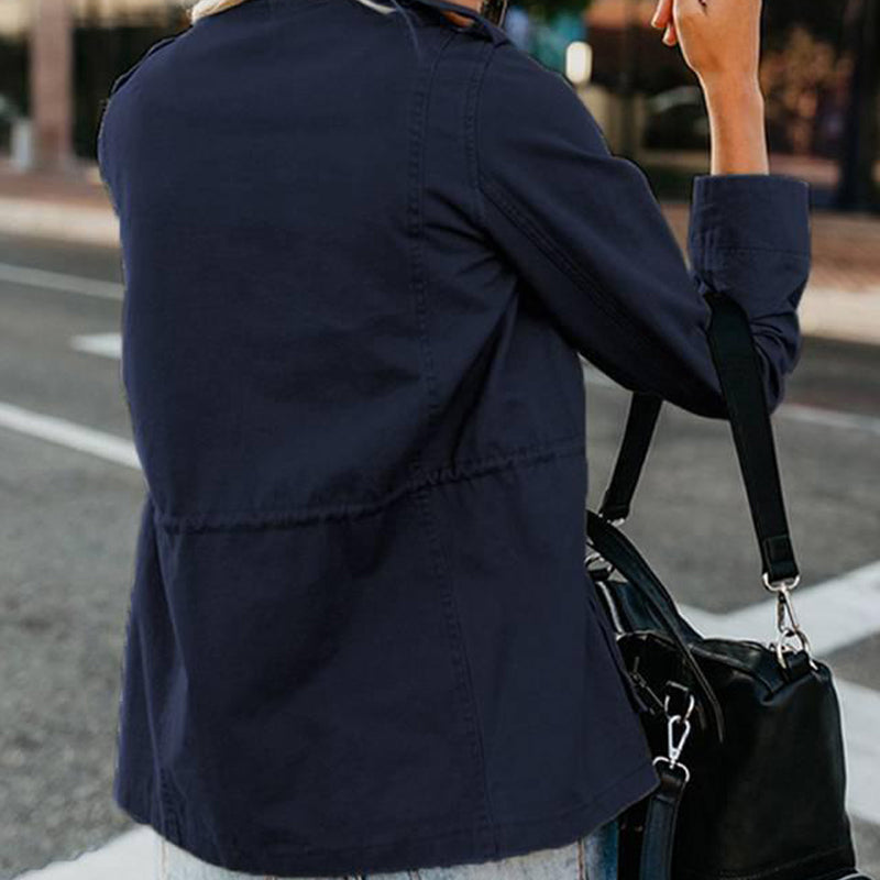 Women's Casual Multi-Pocket Jacket