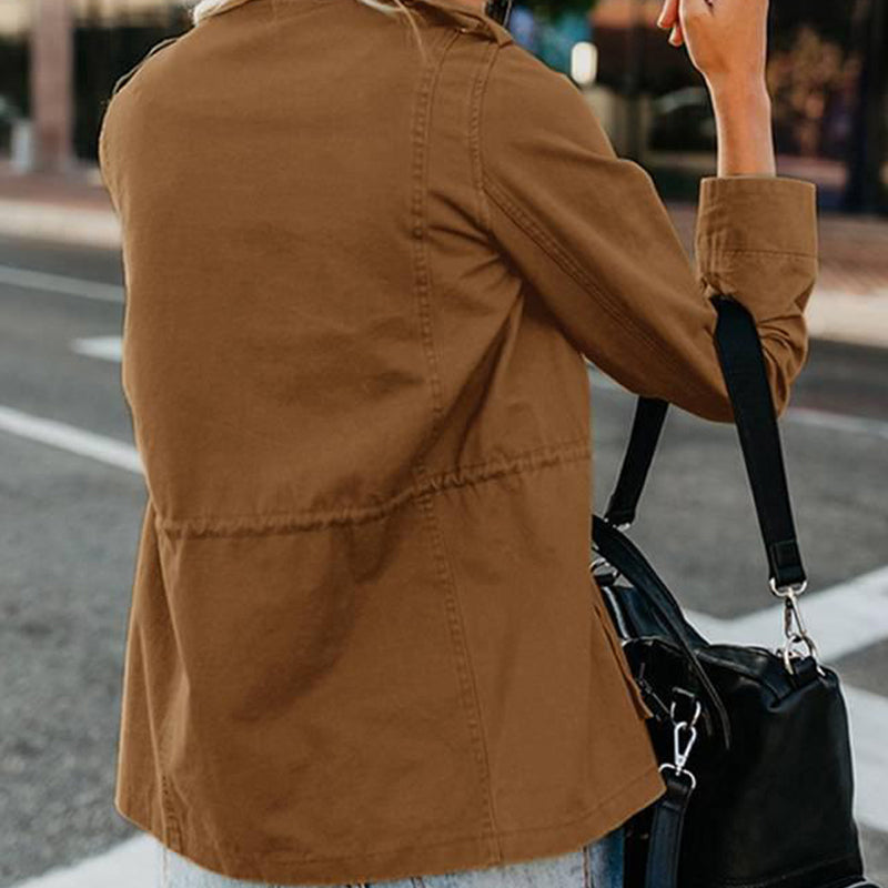 Women's Casual Multi-Pocket Jacket