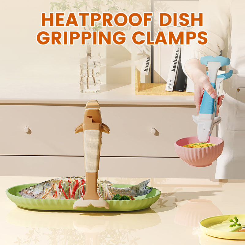 Multi-Purpose Heatproof Dish Gripping Clamps