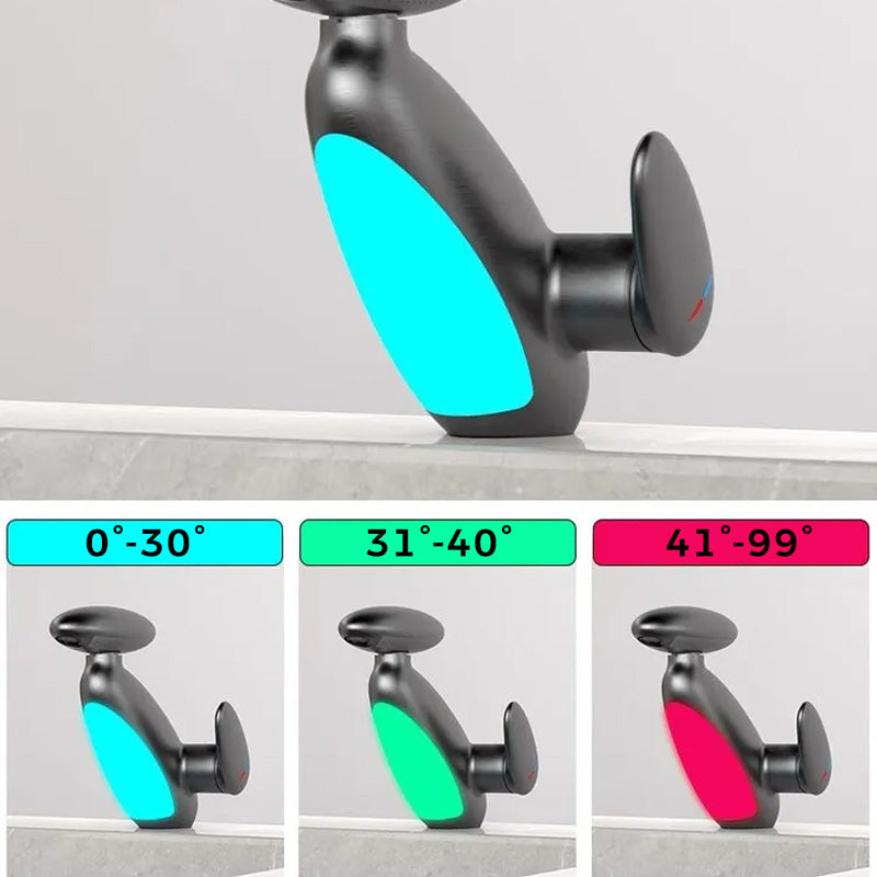360° Rotating Pull-Out Washbasin Faucet With 4 🚿Water Flow Modes & LED Light💡