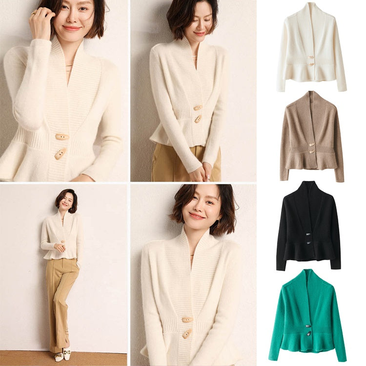 Best Gift for Her - Elegant Cashmere Cardigan