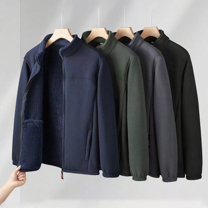 💥New Arrivals: 50% Off-Men's Winter Warm Zipper Coats with Pockets