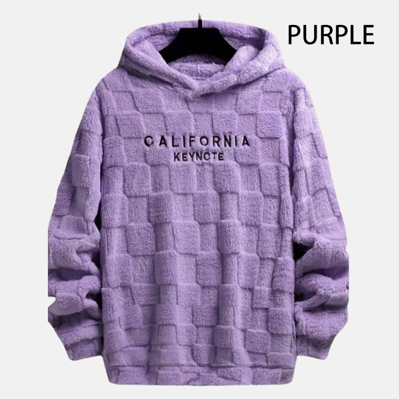 💥Limited-time 50% discount-Thick Loose Furry Hooded Sweatshirt