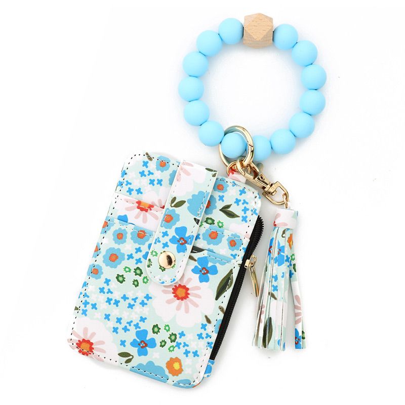 🎁Christmas Gifts Special Offer - 50% OFF🌸 Women’s Boho Style Card Bag with Beaded Bracelet & Tassel Keychain💓