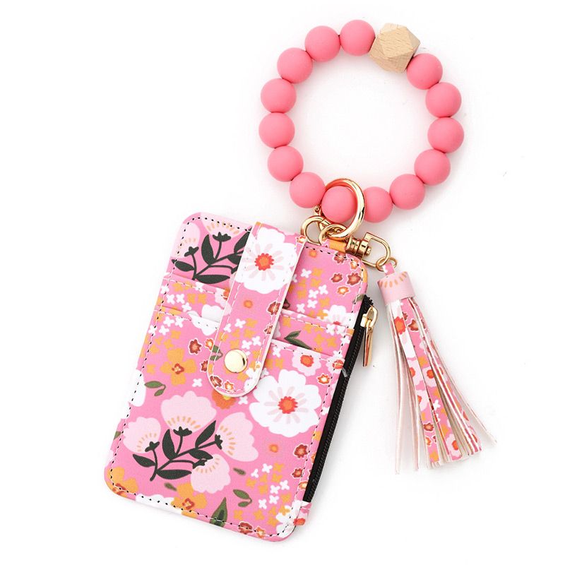 🎁Christmas Gifts Special Offer - 50% OFF🌸 Women’s Boho Style Card Bag with Beaded Bracelet & Tassel Keychain💓