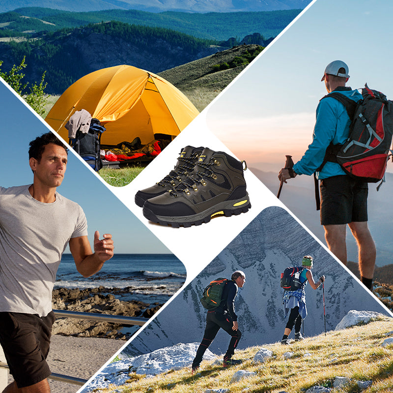 💥New Arrival 50% Off-High-Top Lightweight Non-Slip Hiking Shoes