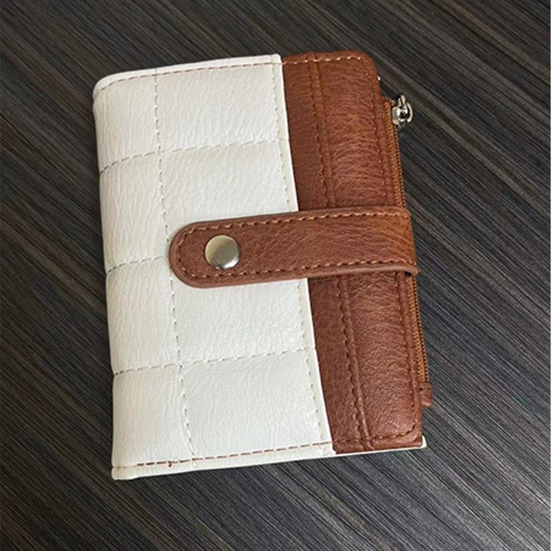 🔥Limited-time offer: 50% off-Women's Stylish PU Small Card Holder Bifold Wallet