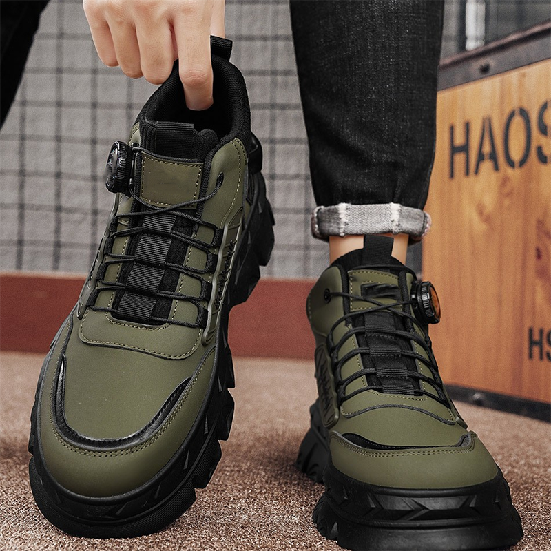 🥾Most Popular Men's Shoes-Men's Retro Casual Chunky Ankle Boots