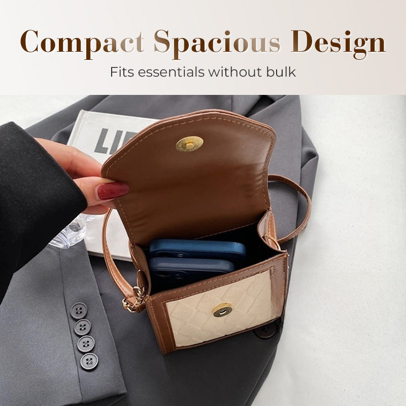 💼The latest exquisite compact handbag-Women's Fashionable Crossbody Quilted Mini Bag