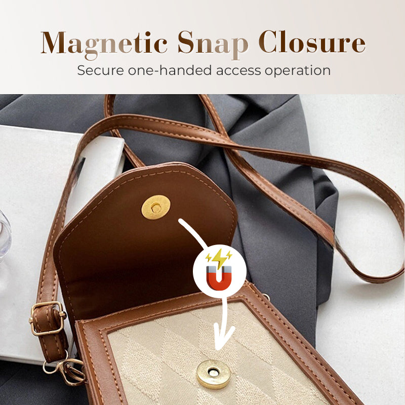 💼The latest exquisite compact handbag-Women's Fashionable Crossbody Quilted Mini Bag