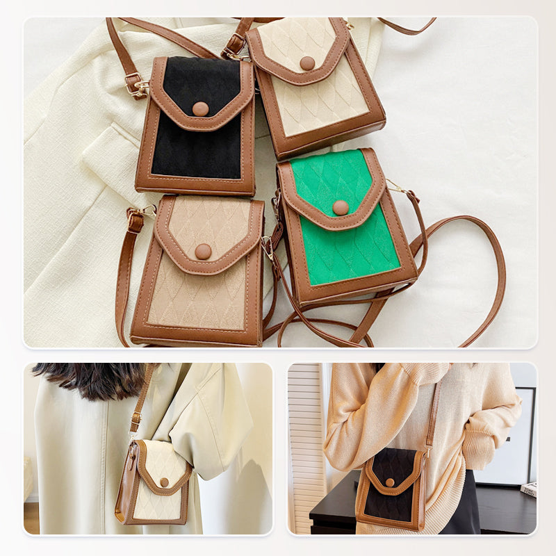 💼The latest exquisite compact handbag-Women's Fashionable Crossbody Quilted Mini Bag