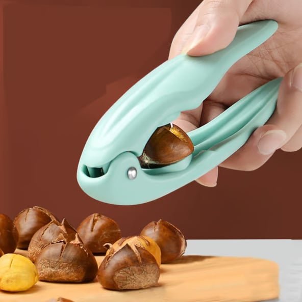 Chestnut Peeler - Effortlessly Remove Shells with Ergonomic Safety Design for Holiday Cooking & Meal Prep 🍂🔪