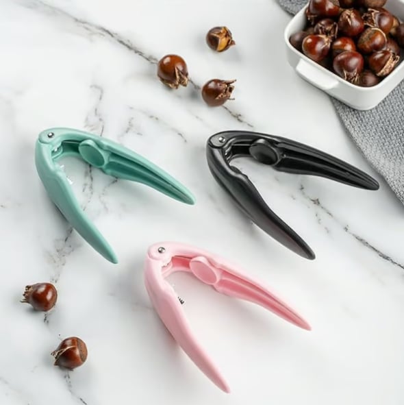 Chestnut Peeler - Effortlessly Remove Shells with Ergonomic Safety Design for Holiday Cooking & Meal Prep 🍂🔪