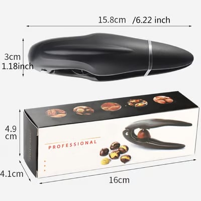 Chestnut Peeler - Effortlessly Remove Shells with Ergonomic Safety Design for Holiday Cooking & Meal Prep 🍂🔪