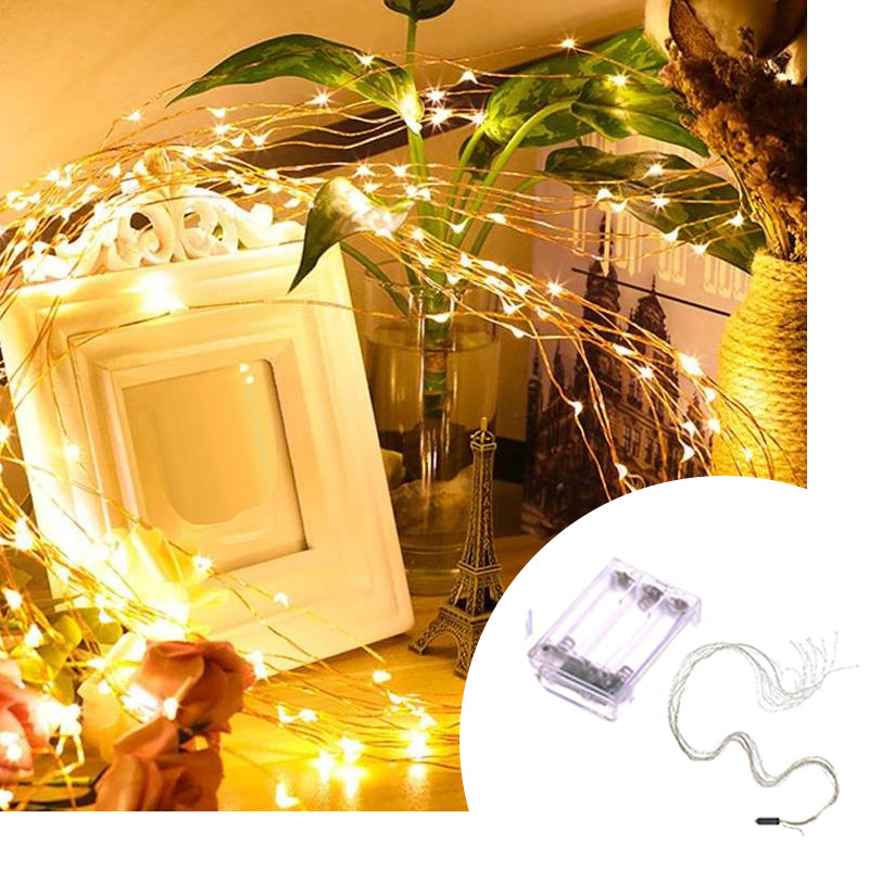 🎅Christmas Sale: 50% Off-Solar & Battery-Powered Vine String Lights