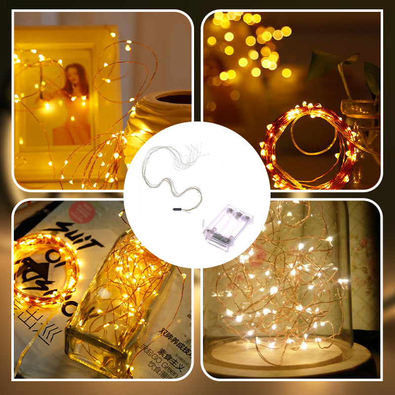 🎅Christmas Sale: 50% Off-Solar & Battery-Powered Vine String Lights