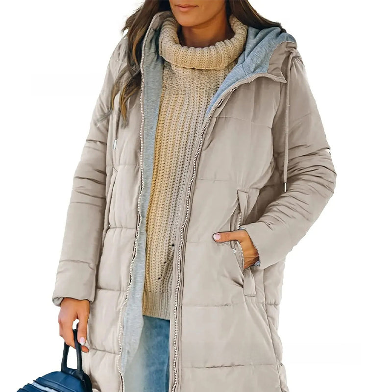 š„Limited-time offer, while stocks lastš„Solid Color Hooded Slim Fit Jacket