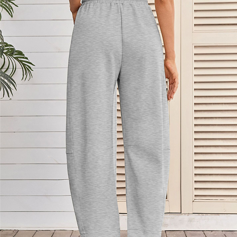 🔥Hot Sale Offer: 50% Off-Drawstring Pocket Capri Sweatpants