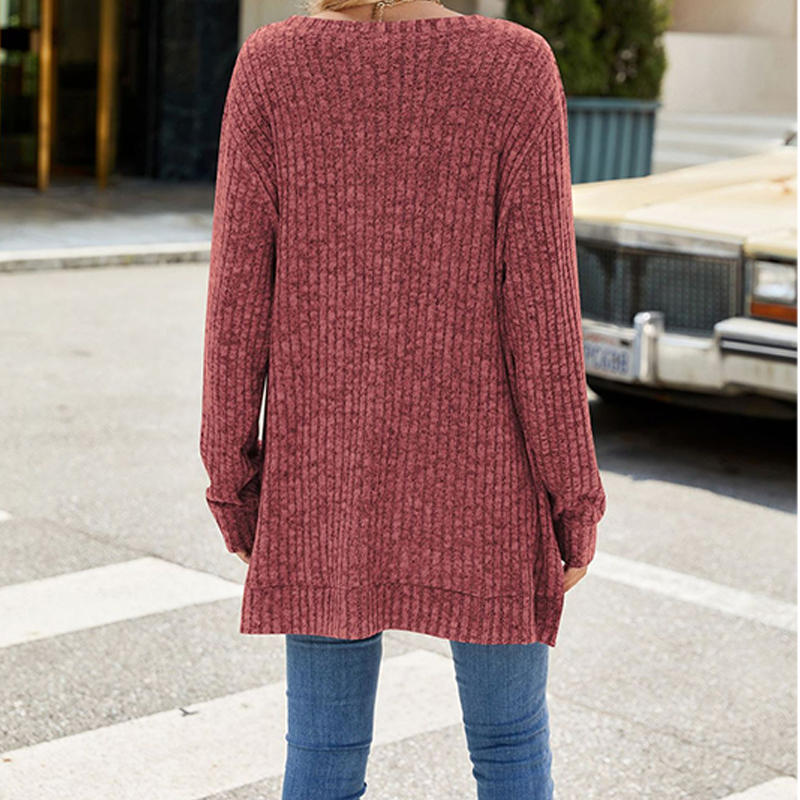 🔥Limited-time offer-Women's Soft Knit Oversized Tunic Sweater