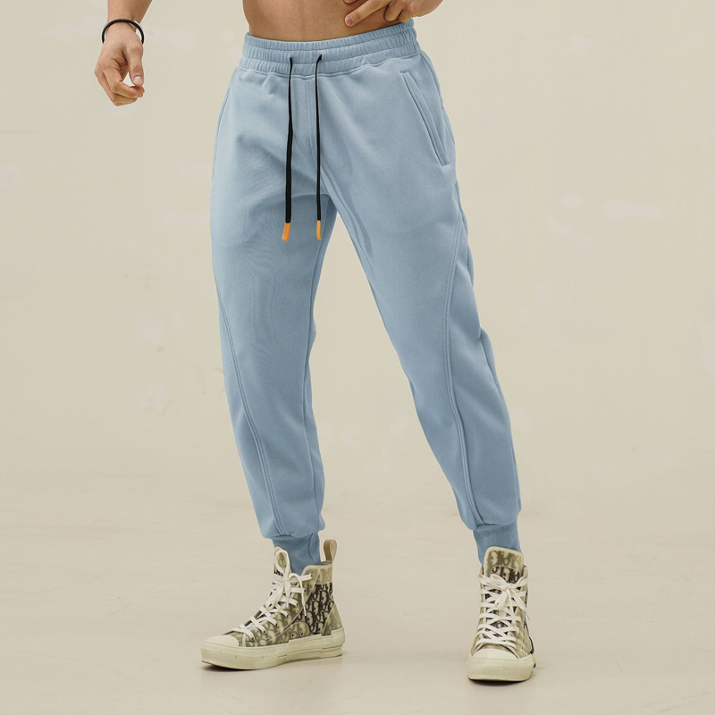 Sportliche Loose-Fit-Hose für Herren mit Kordelzug