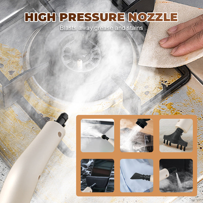 ✅ Limited-Time Offer ⏳ - Portable High-Temperature Steam Cleaner Kit