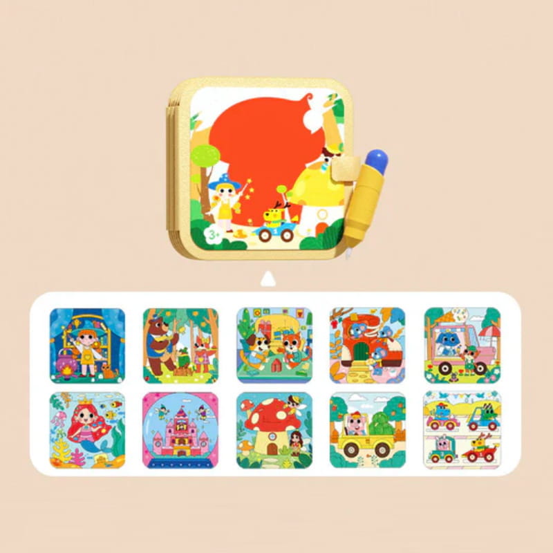 🎄Christmas Sale 70% OFF!!🎁✨Children's Doodle Magical Watercolor Book