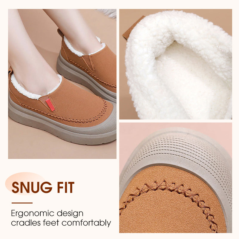 Women's Plush Cozy Warmth Slip-On Shoes