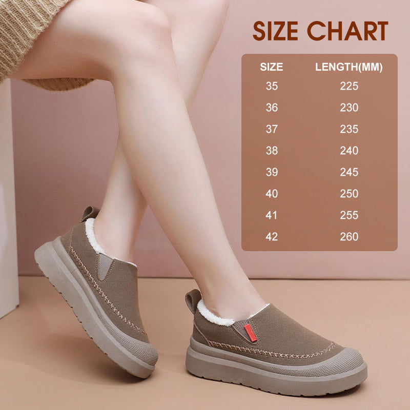 Women's Plush Cozy Warmth Slip-On Shoes
