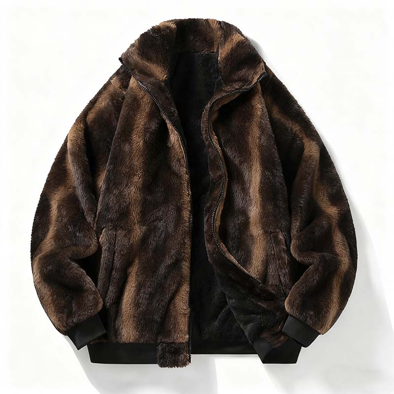 Comfortable Stand Collar Thickened Jacket