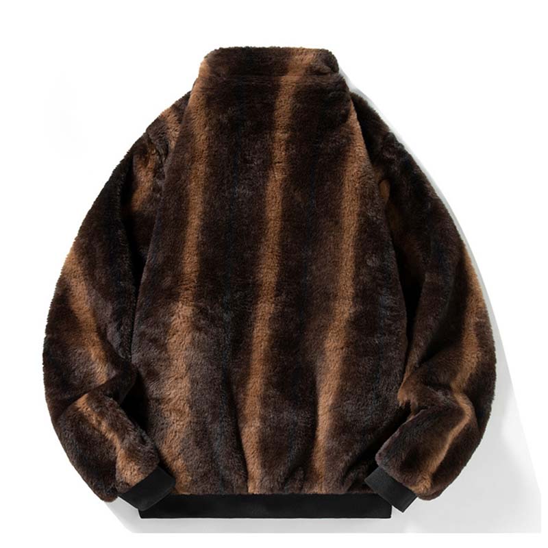 Comfortable Stand Collar Thickened Jacket