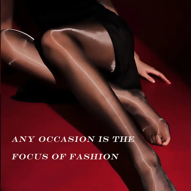 Shiny Sheer Pantyhose for Women