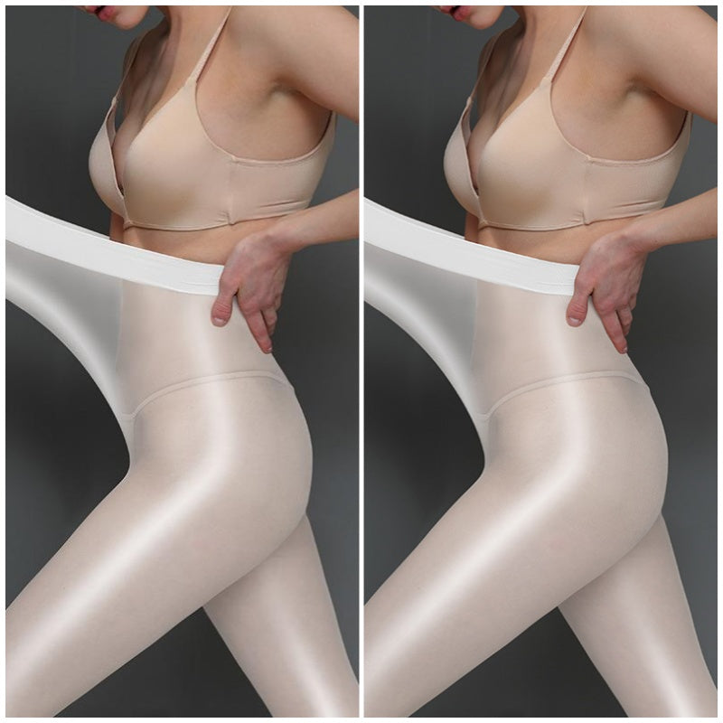 Shiny Sheer Pantyhose for Women