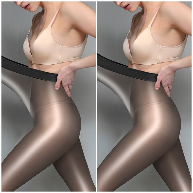 Shiny Sheer Pantyhose for Women