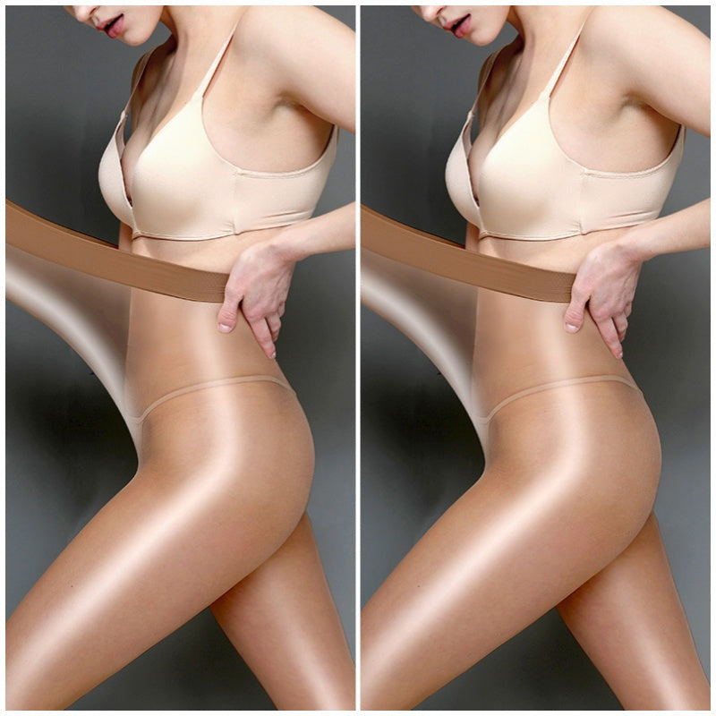Shiny Sheer Pantyhose for Women