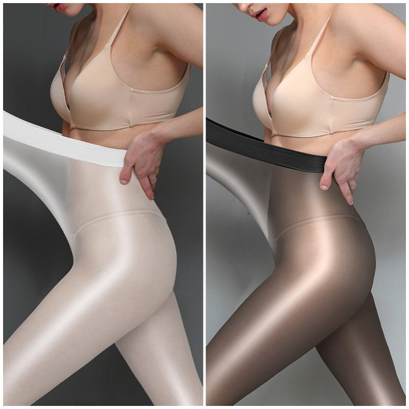 Shiny Sheer Pantyhose for Women