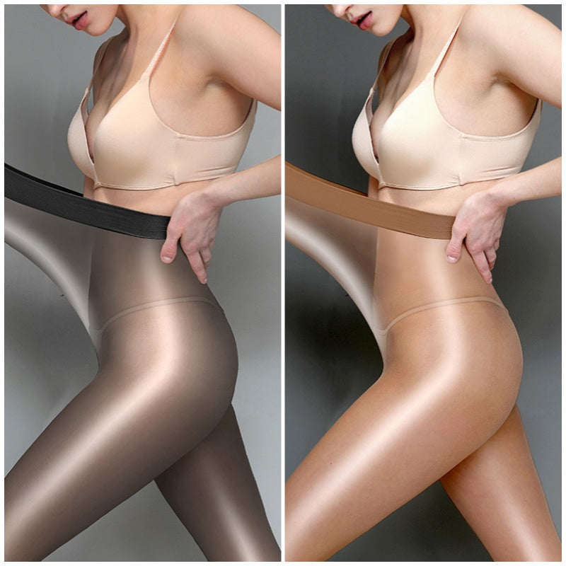 Shiny Sheer Pantyhose for Women
