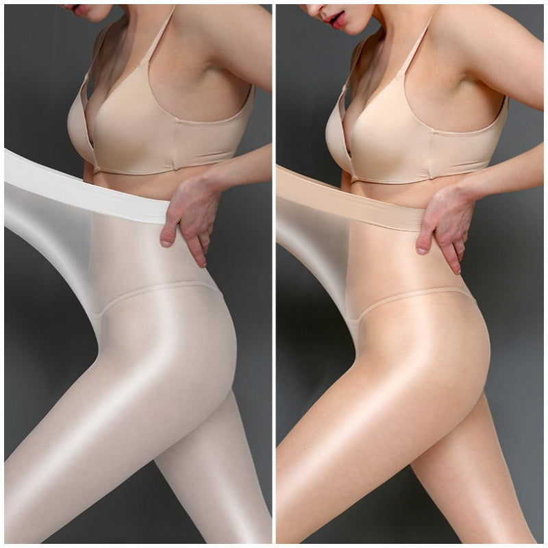 Shiny Sheer Pantyhose for Women
