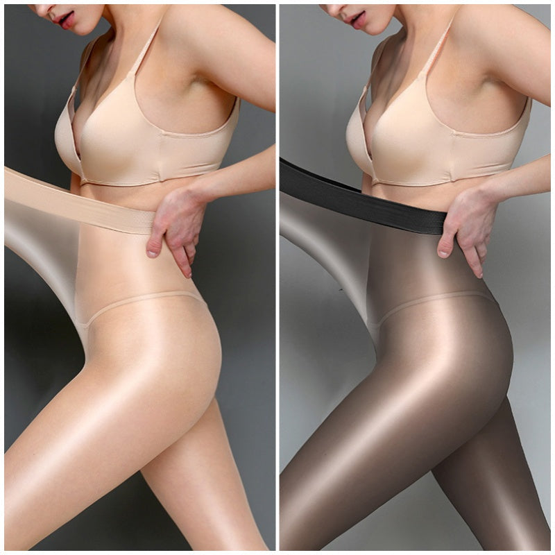 Shiny Sheer Pantyhose for Women