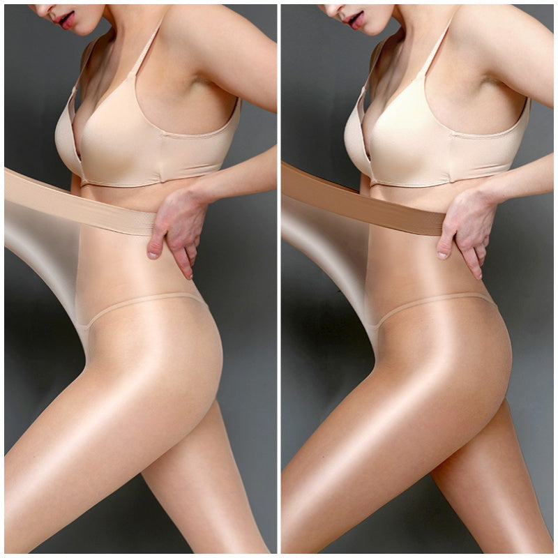 Shiny Sheer Pantyhose for Women