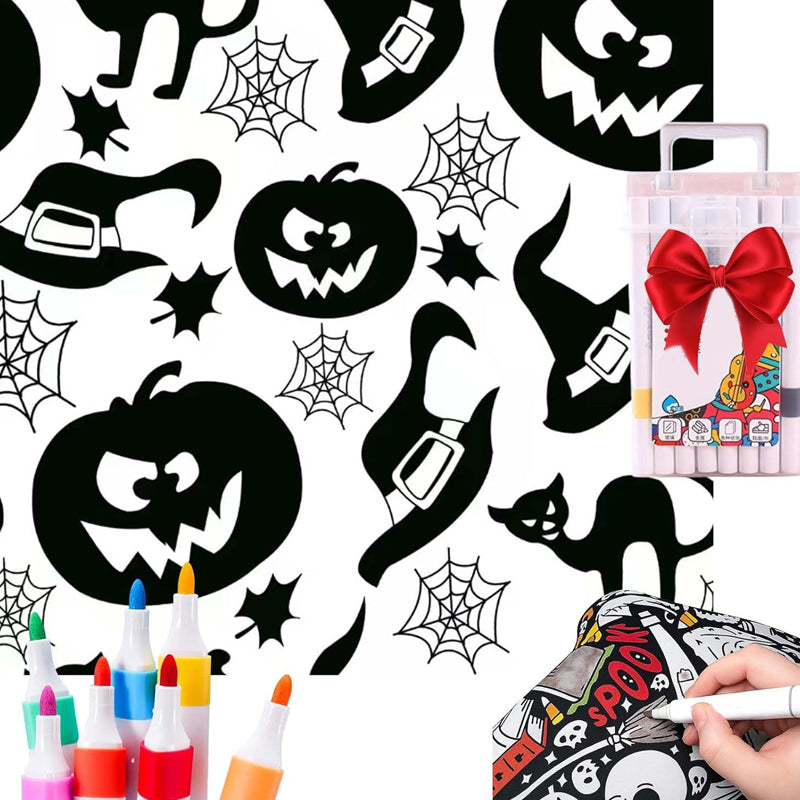 🔥LAST DAY SALE 50% OFF🔥 DIY Coloring Blanket with Markers