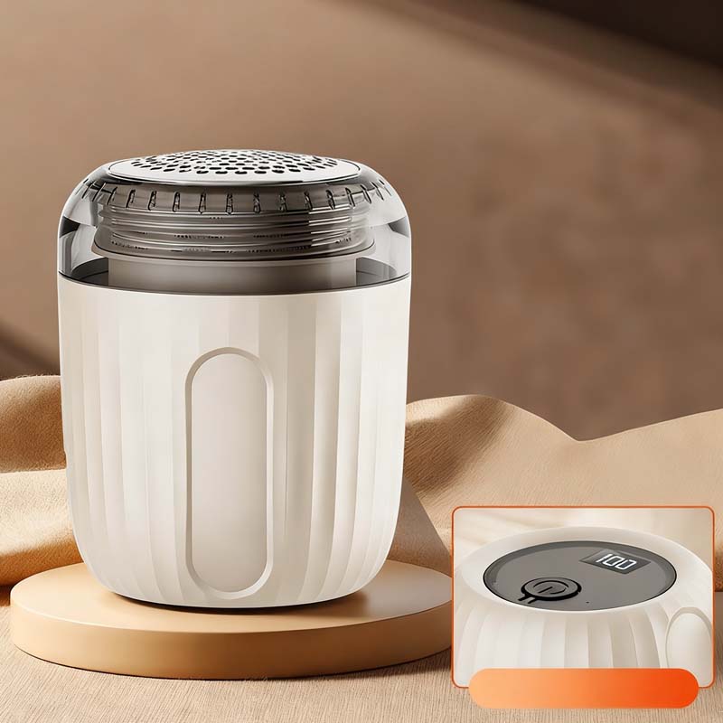 6-Blade Electric Fabric Shaver with Digital Display