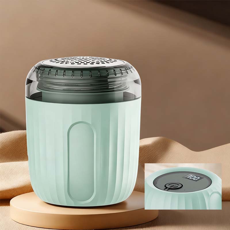 6-Blade Electric Fabric Shaver with Digital Display