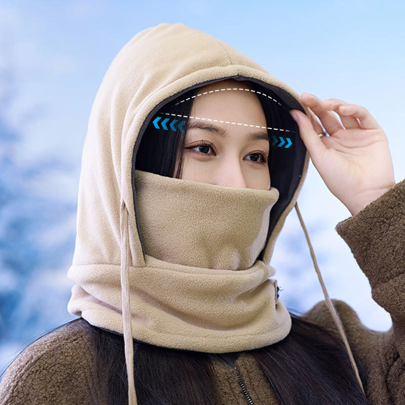 Warm Ear Protection 3-in-1 Hooded Neck Gaiter