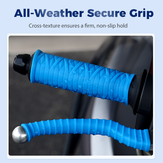 🔥Hot Sale Deals-Universal Silicone Handlebar & Brake Lever Grip Covers
