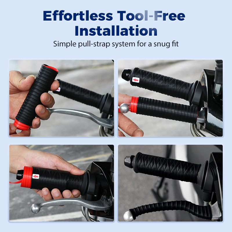 š„Hot Sale Deals-Universal Silicone Handlebar & Brake Lever Grip Covers