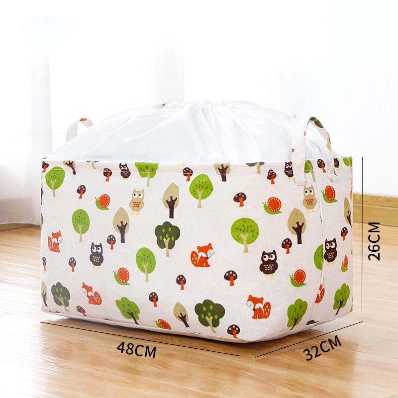 Large Capacity Foldable Storage Basket